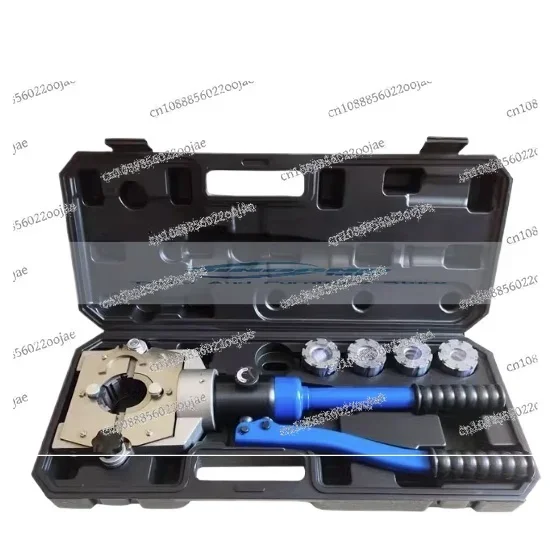 Manual Hydraulic Pipe Clamping Machine Repair Tools Hose Pipe Crimping Tool Air Conditioning System Pipeline Crimping Tool 50MPa