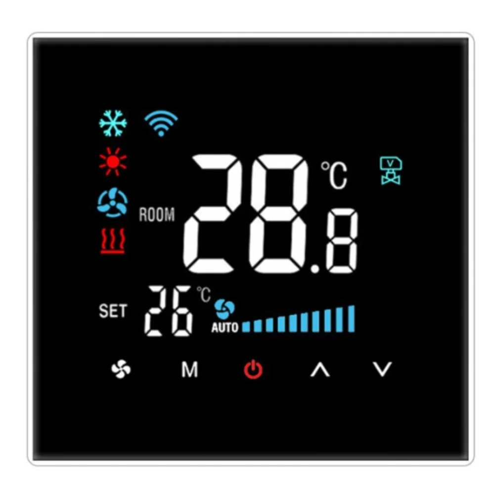 Programmable Thermostat Smart Thermostat As Picture Energy Saving Mode Precise Temperature Control Daily Schedule Setting
