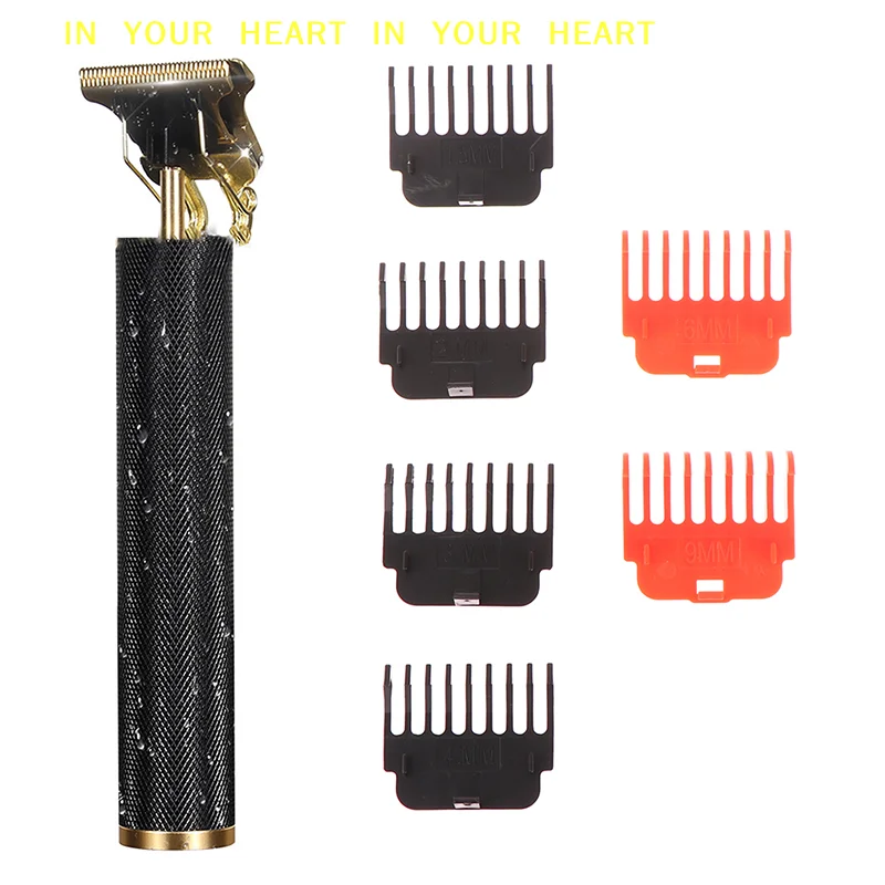 2/4Pcs T9 Hair Clipper Guards Guide Combs Kit Trimmer Cutting Guides Styling Tools Attachment Compatible 1.5mm 2mm 3mm 4mm 6mm