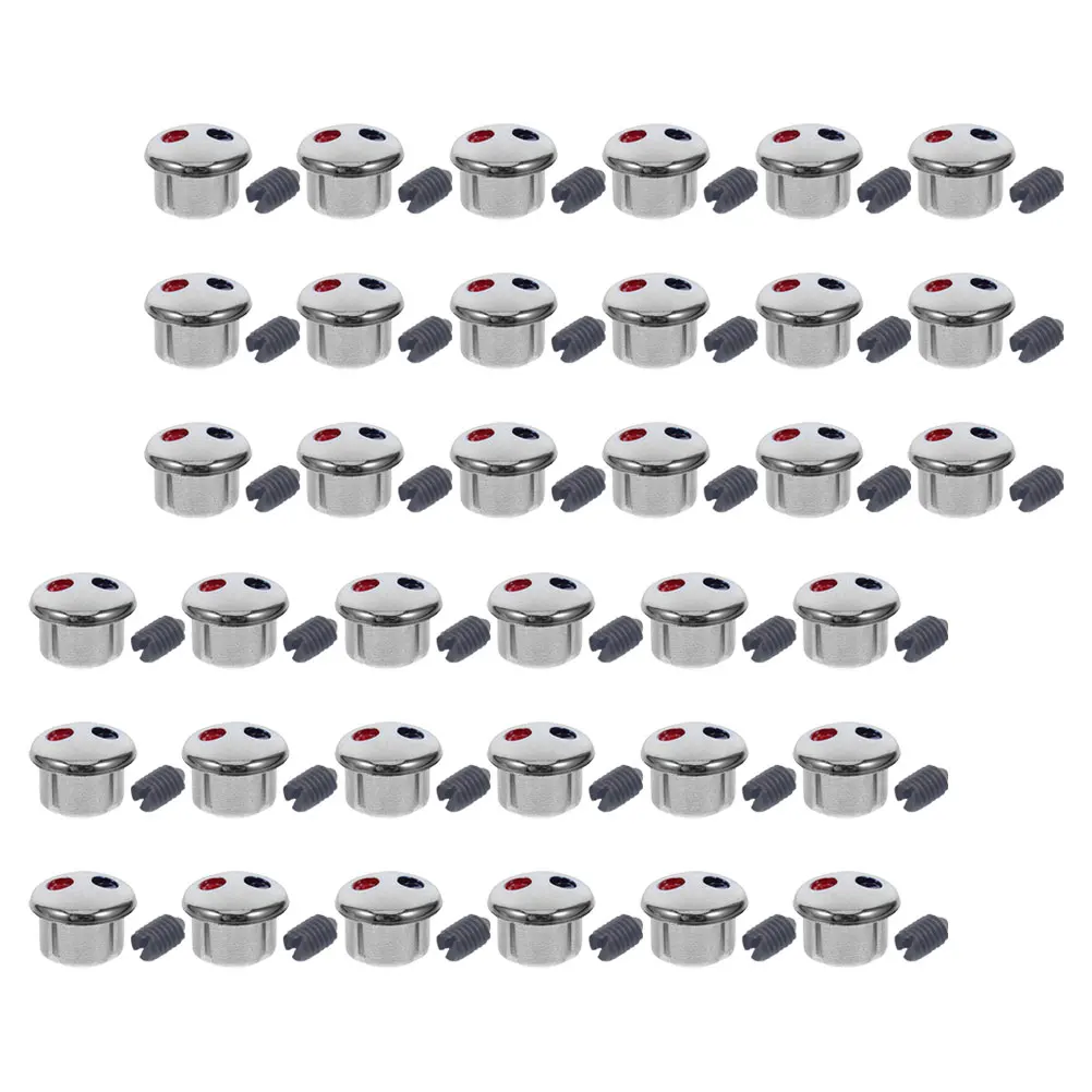 50pcs Hot Cold Indicators Decorative Caps Material Kitchen Bathroom Accessories Faucet Handle Markers Temperature