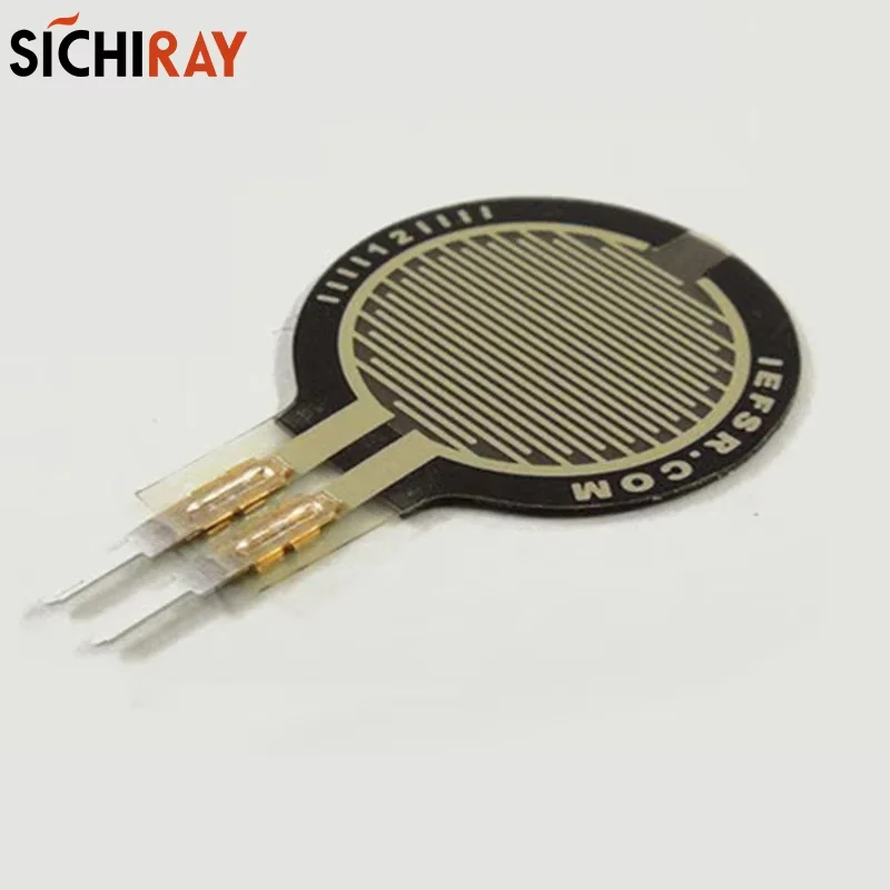 FSR402 เซ็นเซอร์ความดันเมมเบรน 0.5 "โมดูลโหลดเซลล์ความต้านทานสําหรับอุปกรณ์อิเล็กทรอนิกส์ DIY ราสเบอร์รี่น้ําหนักฮาร์ดแวร์วงจร