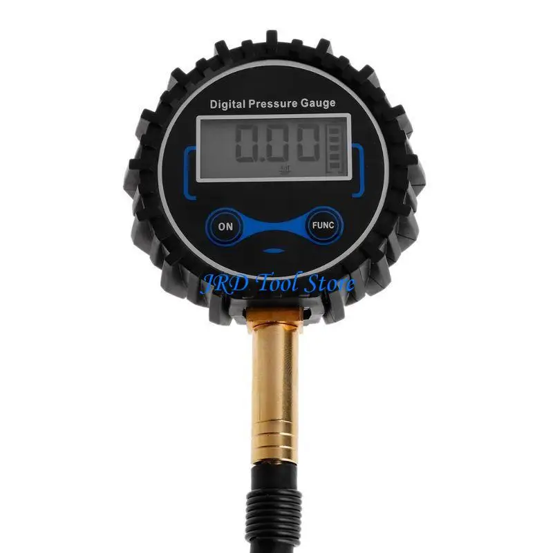 A2UD Durable Tire Deflator Pressure Gauge for 4X4 Large Offroad Tires High Accuracy