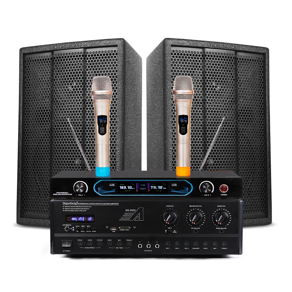 K6 prezzo di fabbrica altoparlanti in legno da 6 pollici apparecchiature audio per microfono Wireless con altoparlanti portatili dell\'amplificatore