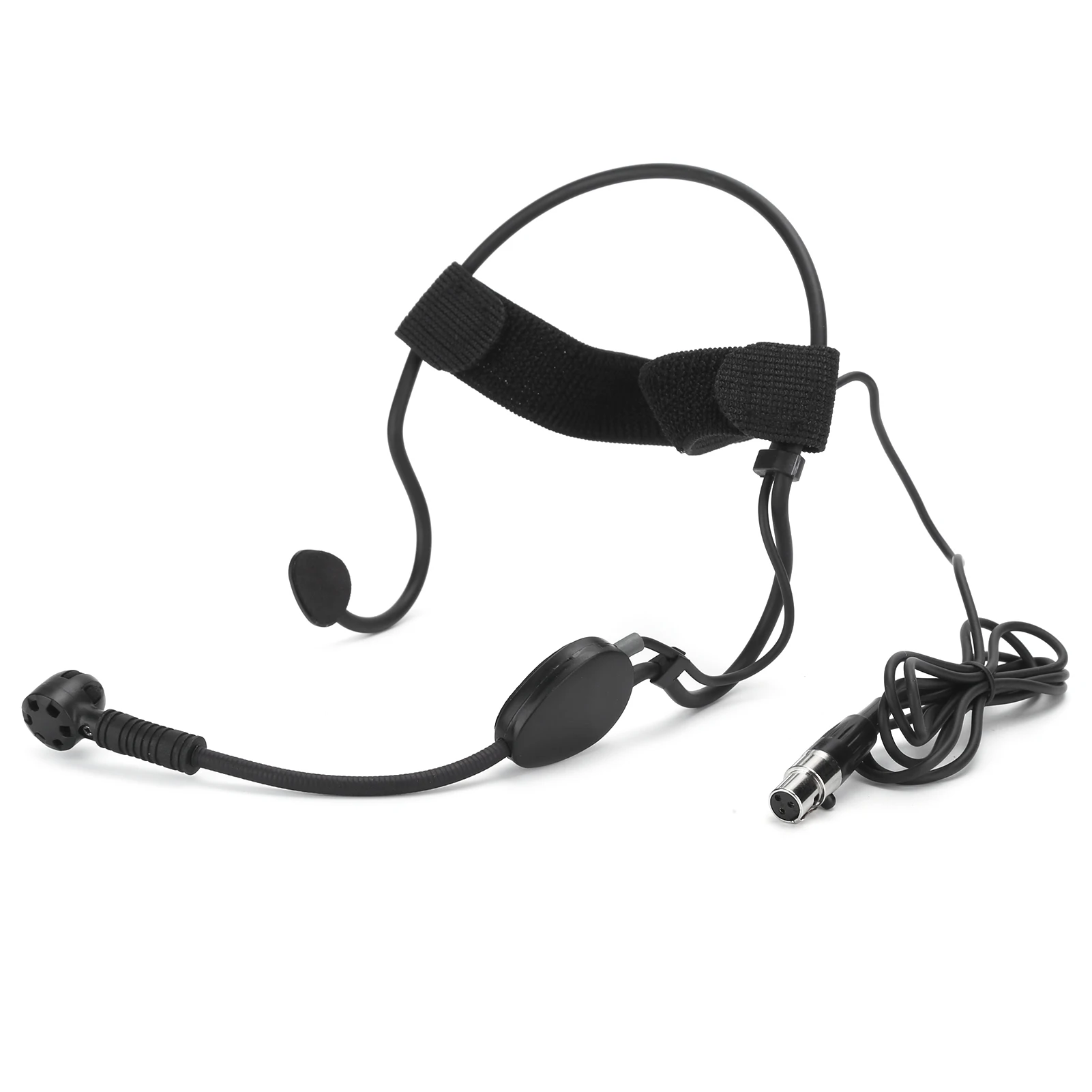 Headband Microphone Headset Microphone Mini 3 Pins Headband Microphone Condenser Mic for Wireless System Transmitter  Mixer