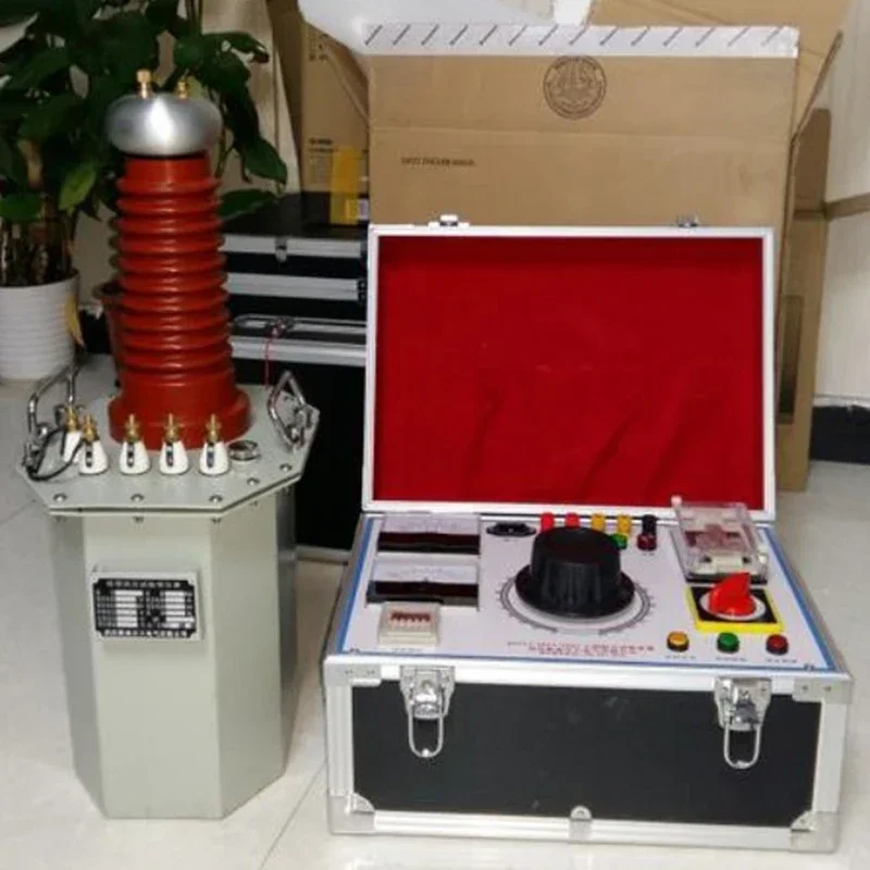 Electric High Voltage Oil Immersed Frequency Testing Transformer Test Transformer 150kv