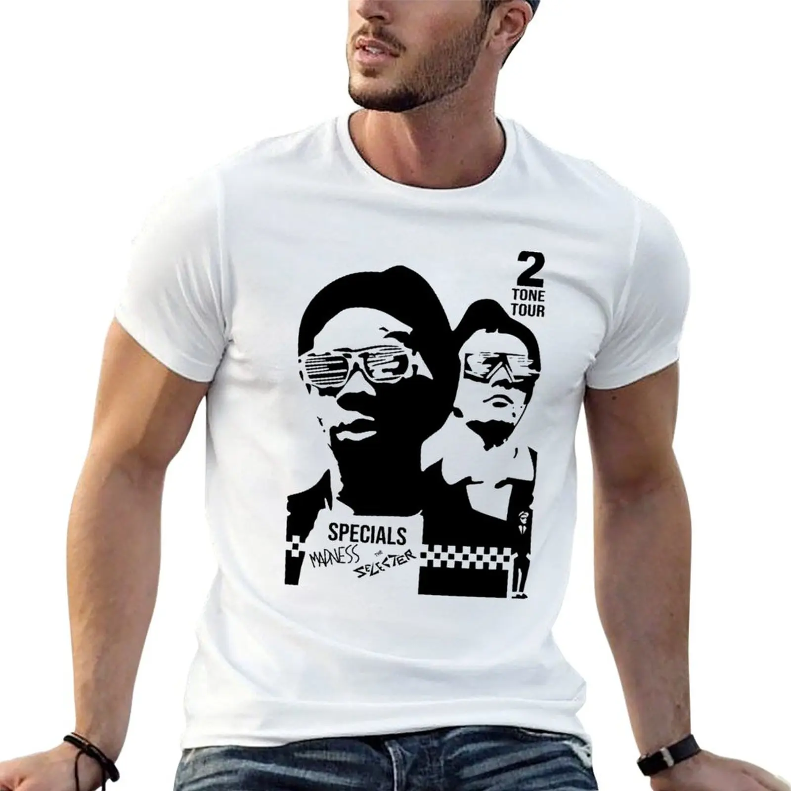 The Specials Band Enjoy (Black Version) T-Shirt High Elasticity Sports T-Shirt