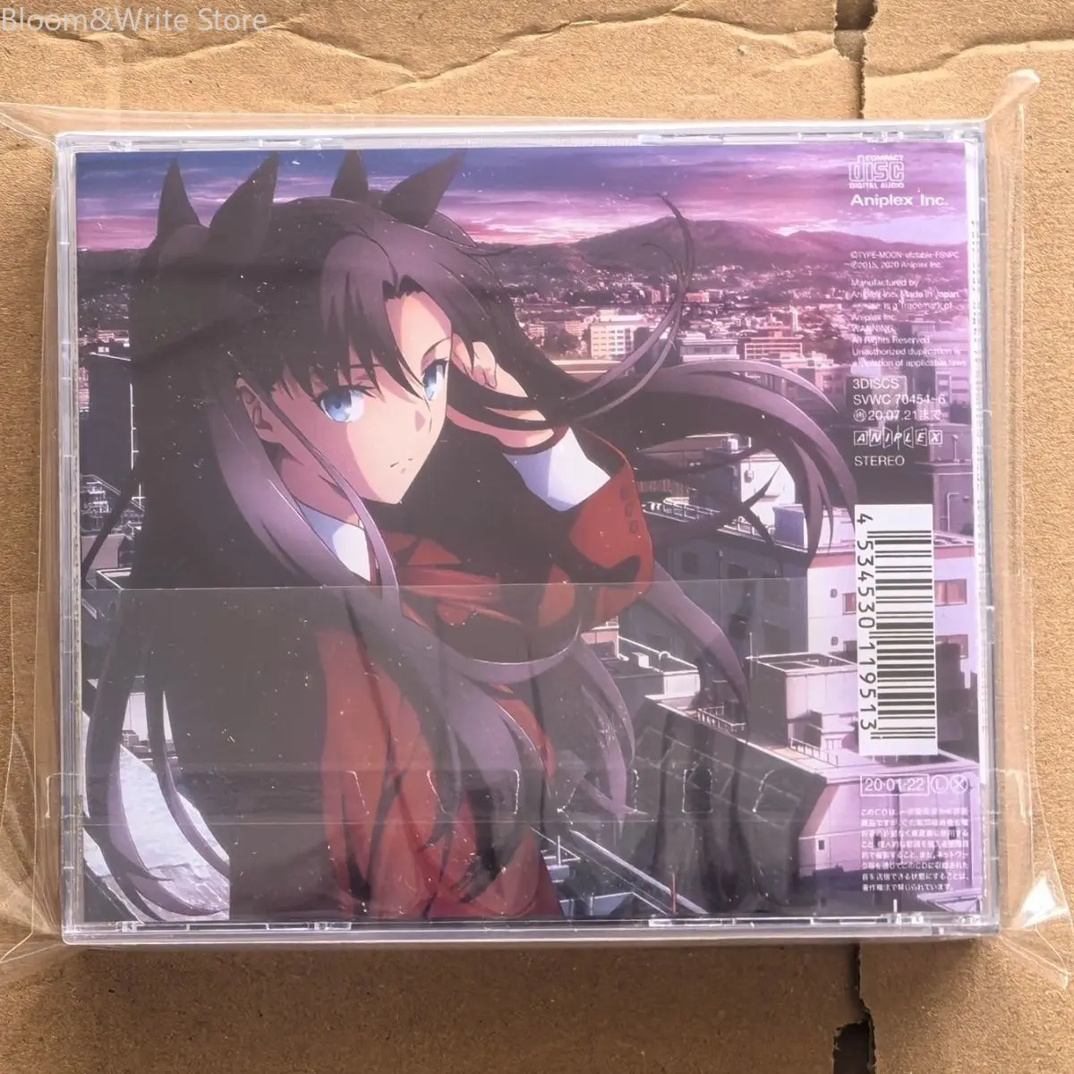 

Fate/stay Night [Unlimited Blade Works] Оригинальный альбом саундтреков, 3 диска, музыкальные записи, набор саундтреков для Walkman