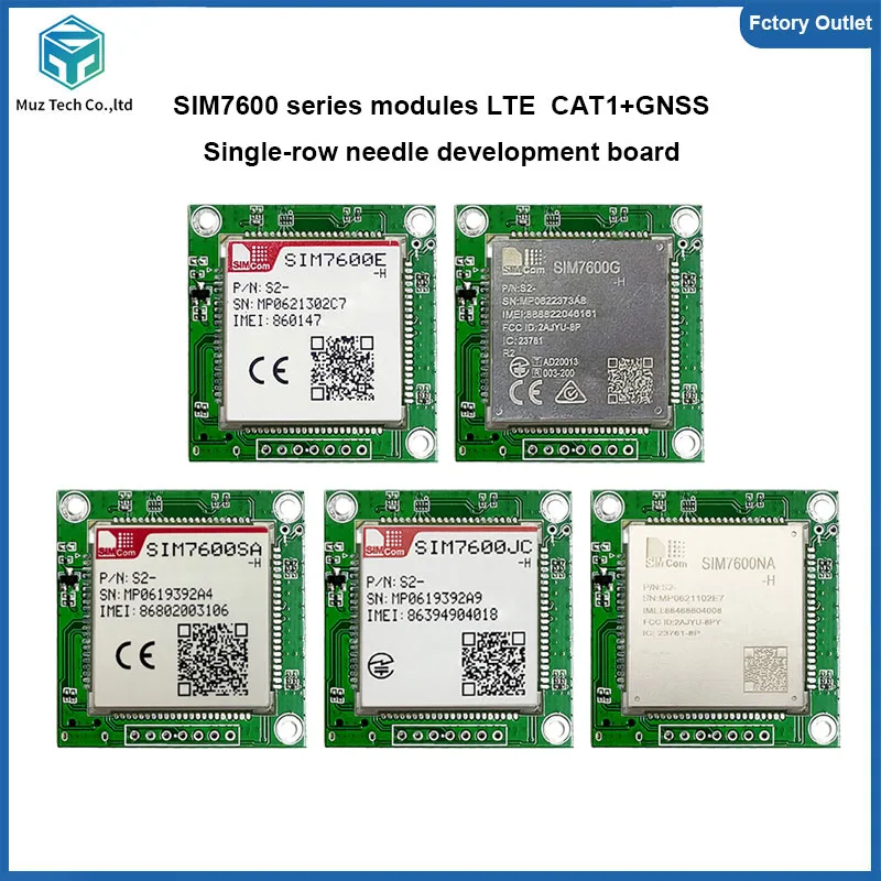 

Комплект отладочной платы SIM7600E-H SIM7600G-H SIM7600SA-H SIM7600JC-H SIM7600NA-H, модуль SIMcom LTE CAT4 4G+GNSS с антенной