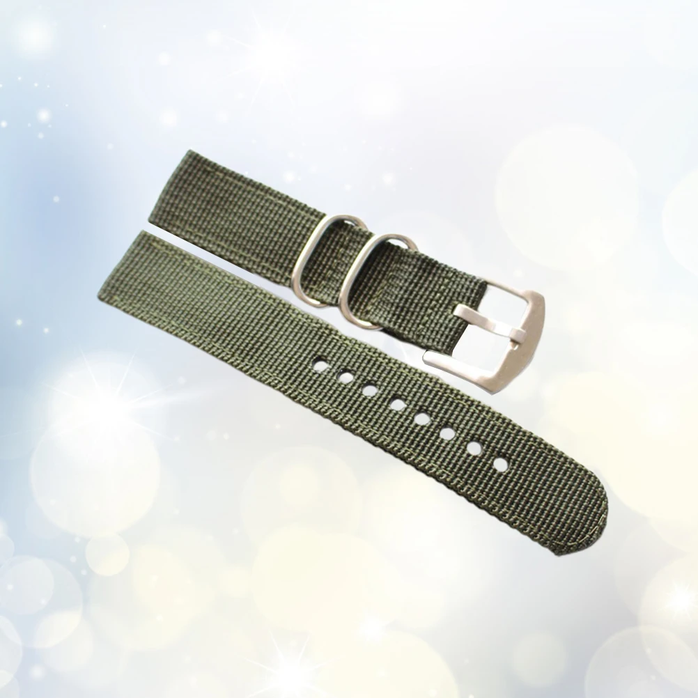 

Nylon Strap Simple Watch Canvas Comfortable Water Proof Delicate Band Replacement