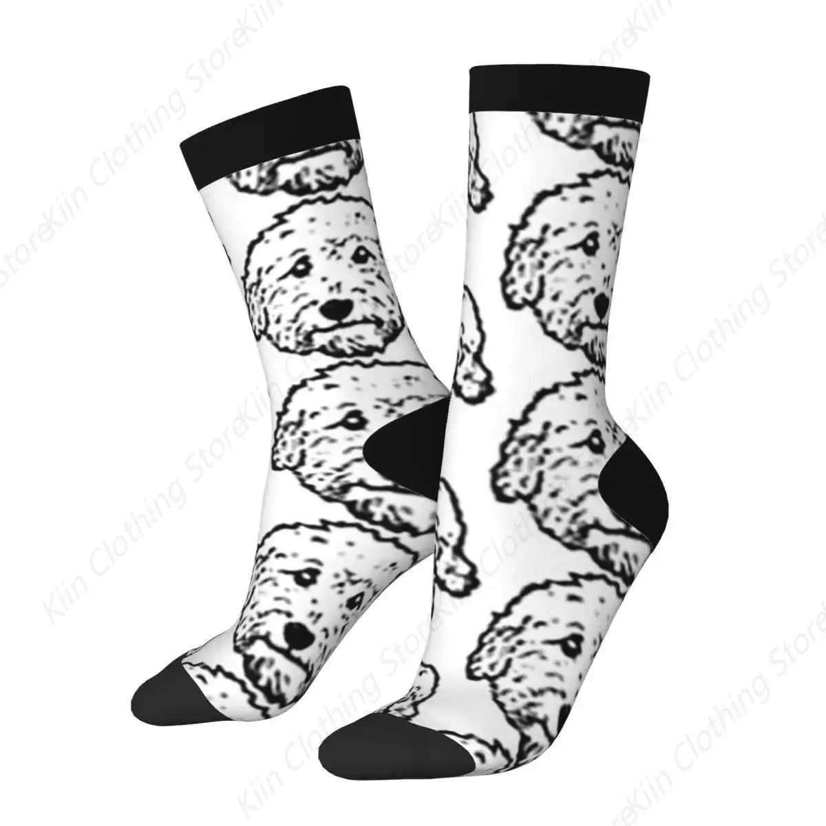 Goldendoodles! Labradoodles - Any Adorable Doodle Dog Socks Harajuku High Quality Stockings All Season Long Socks Accessories