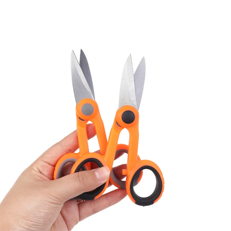 New Sale Fiber Optic Kevlar Cutter Scissors Kevlar Aramid Fiber Sharp Scissors Jumper Wire Pigtail Tools Electrician Tools