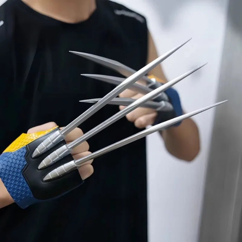 Wolverine Claw Figure X-men Gloves Anime Model Toy 1:1 Wearable Cosplay Prop Decoration Birthday Gift