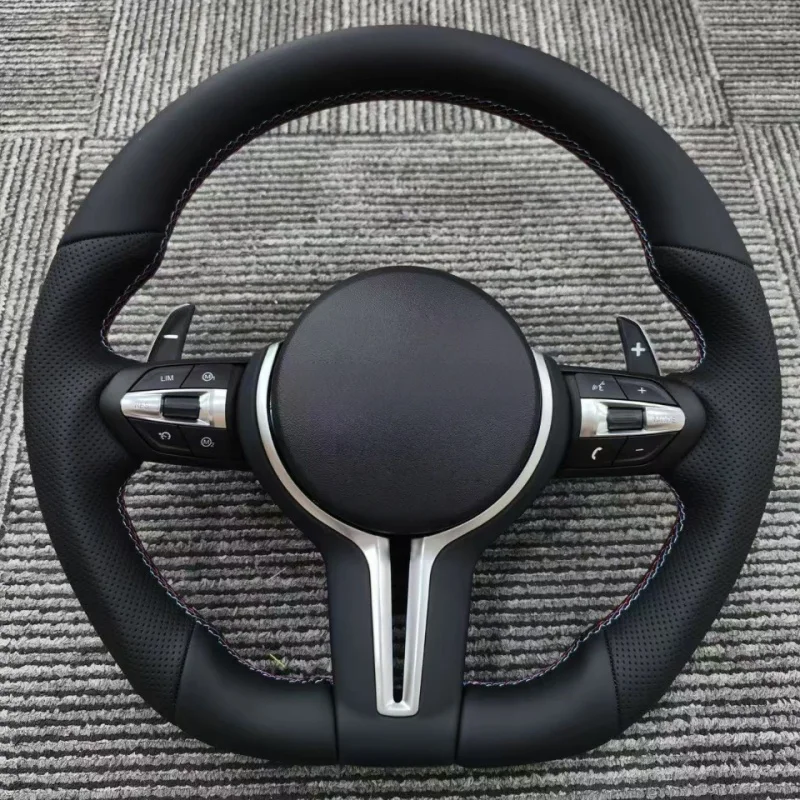 Car Steering Wheel With Paddle Shifter For BMW M Sport F-Chassis F80 F82 F87 F12 F13 F86 F33 M2 M3 M4 M5 M6 F85 X5 X6 F30