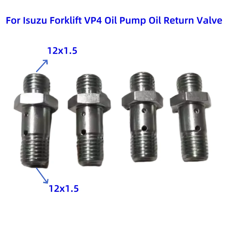 

1PC For Isuzu Forklift VP4 Oil Pump Oil Return Valve