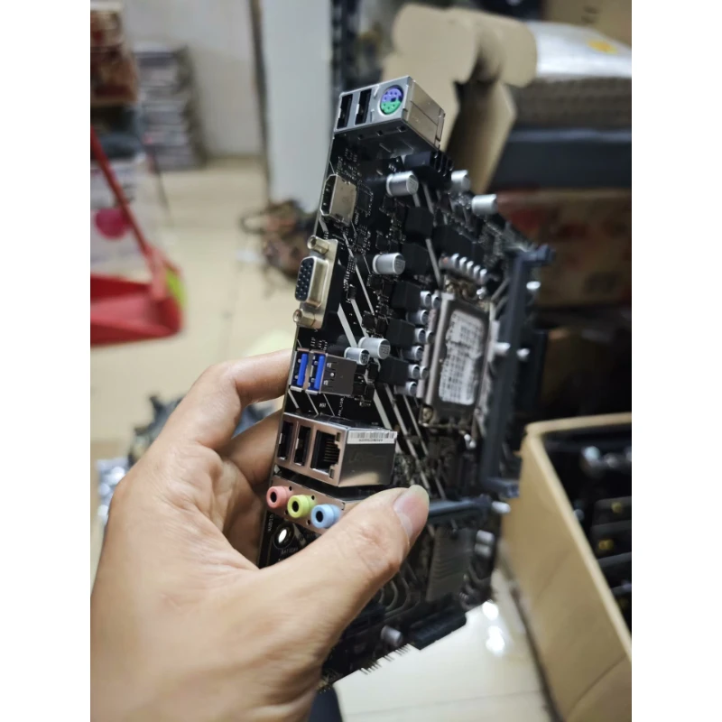 Used mATX Motherboard for ASUS PRIME H610M-K D4 LGA1700 H610 DDR4 M.2 NVMe HDMI VGA Support 12/13/14 Gen Intel
