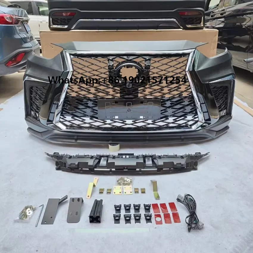 

2022 for Highlander Modified LX600 Front Grille Bumper Kit Large Body Modification for New Condition for Land Cruiser