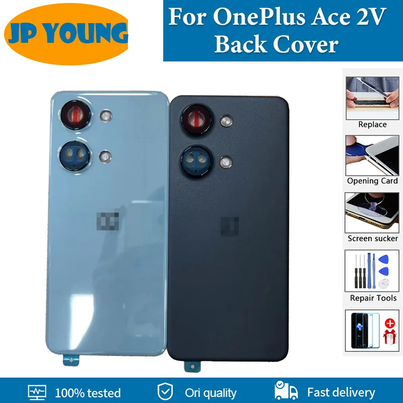 Original Back Battery Cover For OnePlus Ace 2V Back Cover PHP110 Back Housing Door Replacement For OnePlus Ace 2V Back Rear Case