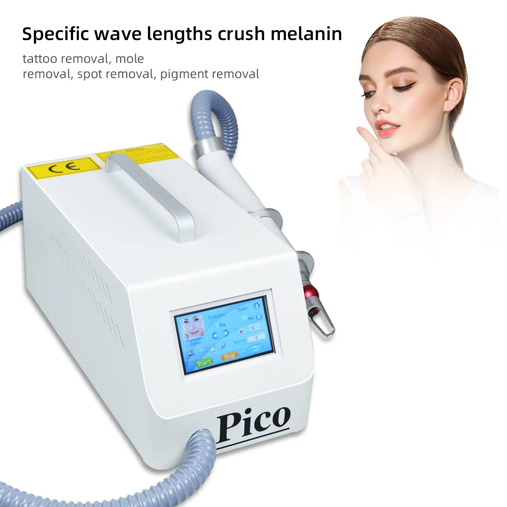 Non-Invasive Eyebrow Washing Machine Pico Tattoo Washing Machine Spot Removal Portable Small Desktop Beauty Salon Device