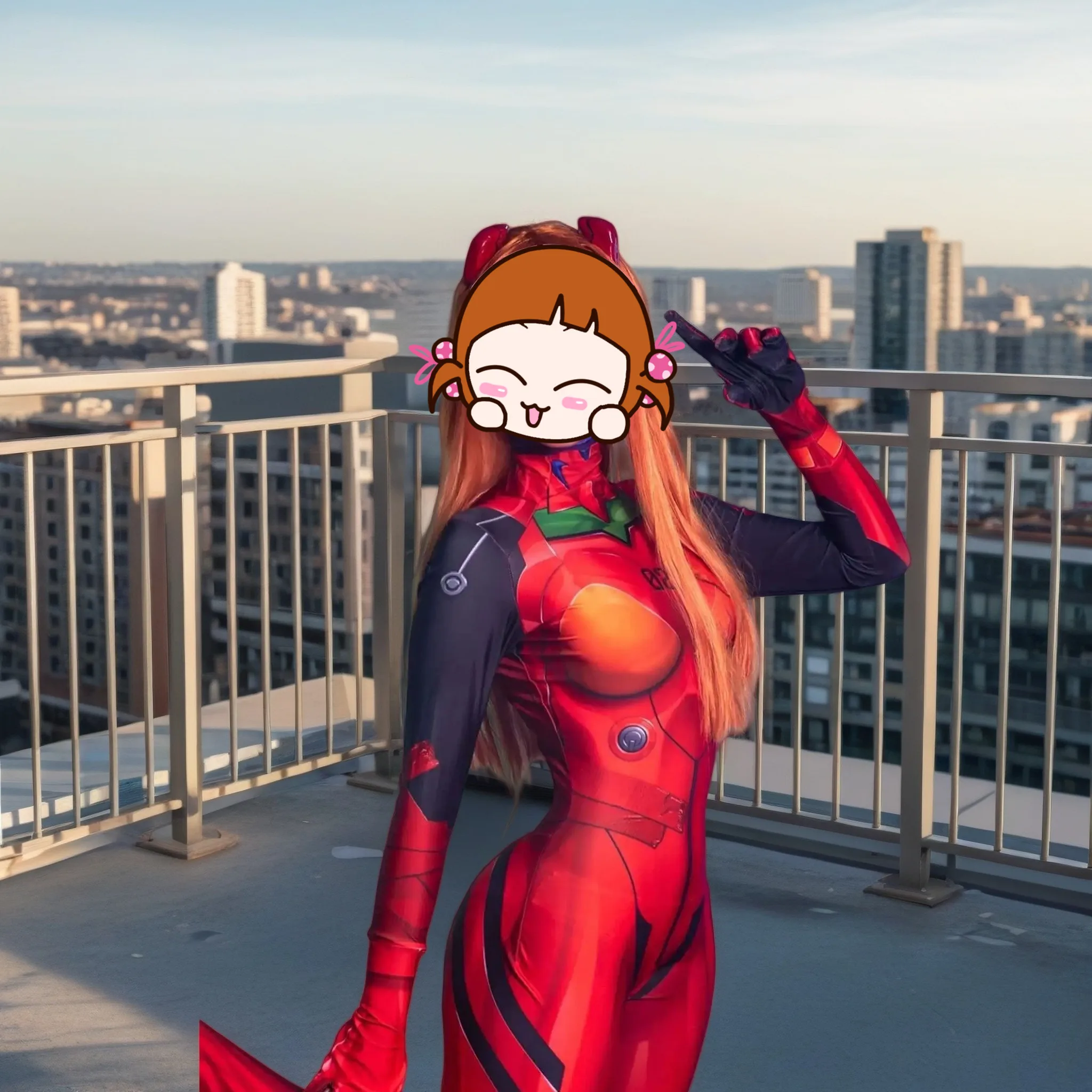 

Adult Women Asuka Langley Soryu Cosplay Costume Anime 3.0 3D Print Zentai Full Bodysuit Carnival Halloween Party Jumpsuit