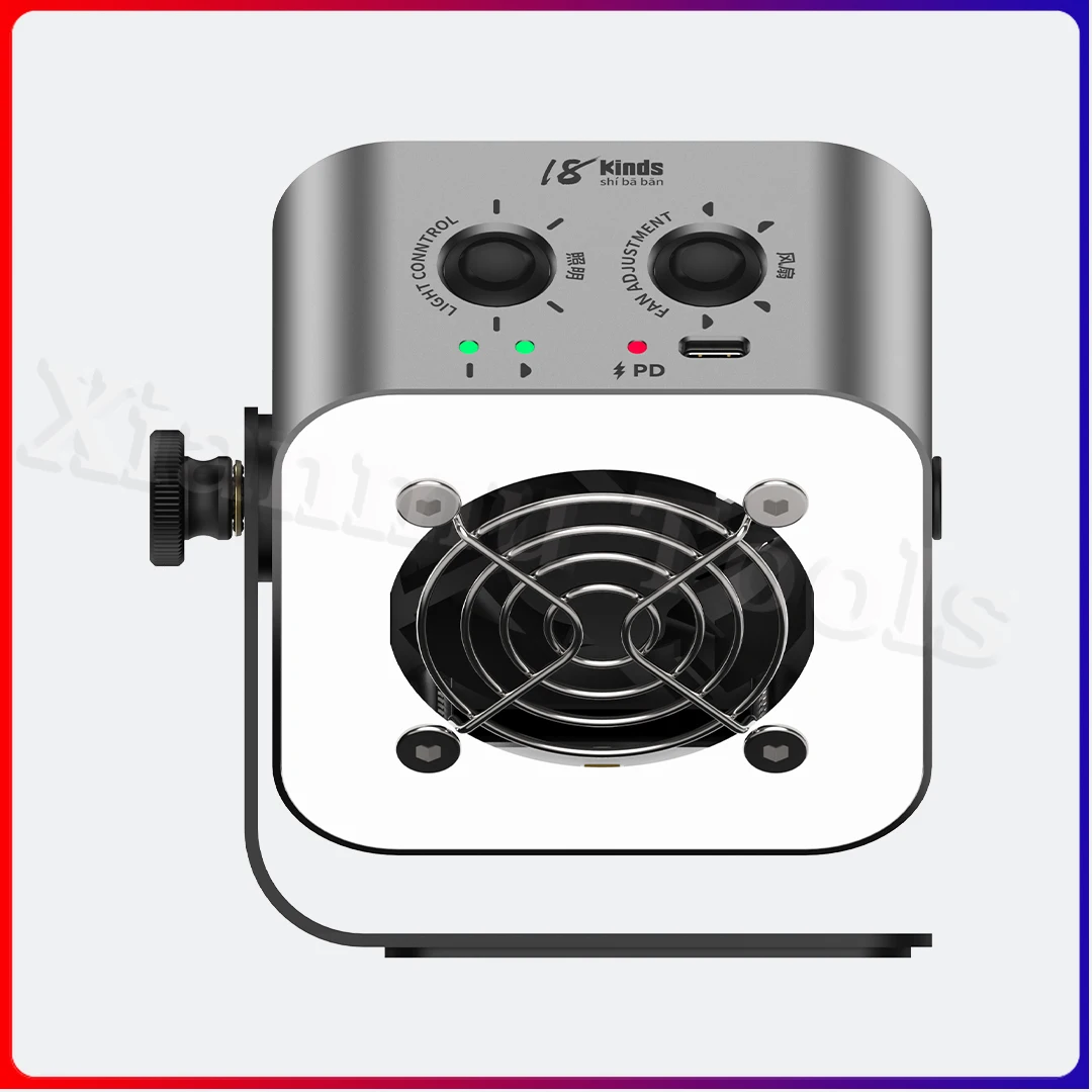 

18 видов усовершенствованного обслуживания — волшебная лампа + + + 1 универсальный вентилятор освещения, рассеивание тепла дымовых вытяжек и дополнительное освещение