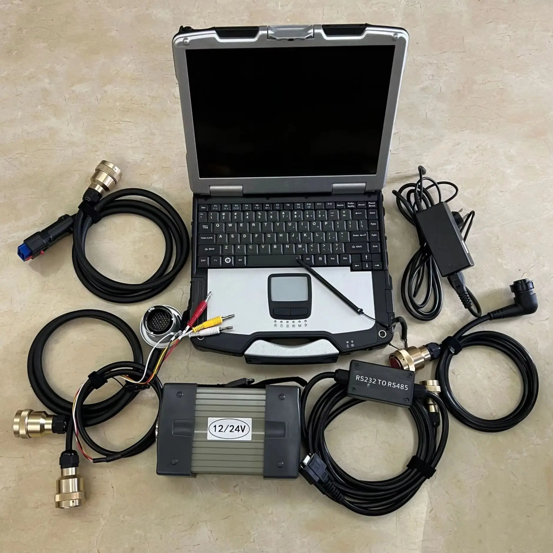 

MB Star C3 Auto Diagnose Tool 320GB HDD V2014.12 Software CF31 Touchbook 4G I5 SD Compact