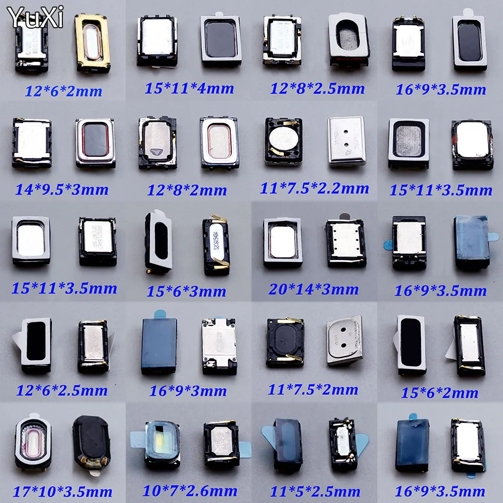 YuXi 1Pcs Common Earpiece Buzzer Receiver Loudspeaker Speaker Phone Ringing Repair Part for Xiaomi/Redmi/HTC/Huawei Glory/Lenovo