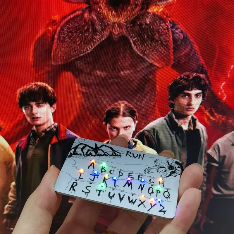 جديد اليدوية باطني متوهجة حقيبة الموسيقى سحر سلسلة مفاتيح LED الظلام الخيال مغناطيس الثلاجة مجردة حلية مضيئة حلية الهدايا #4