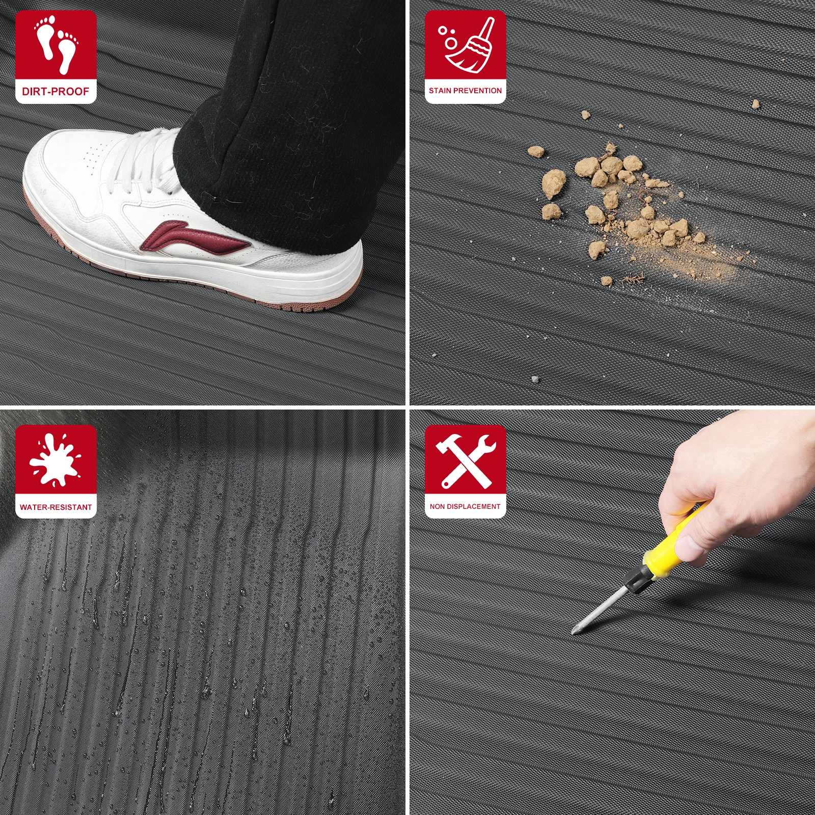 for GWM Cannon Ute 2021-2025 (Fuel Version) Car Floor Mats Protective Mat Accessories Truck Bed Mat Only Fit Right Hand Drive image 5