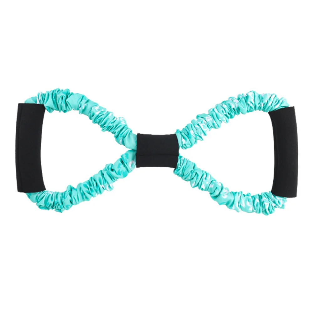 الصدر المتوسع Tpe المضادة للانزلاق مقبض مادة البوليستر المنزل اللياقة البدنية معدات تدريب العضلات المقاومة حبل الصدر مجتذب #5