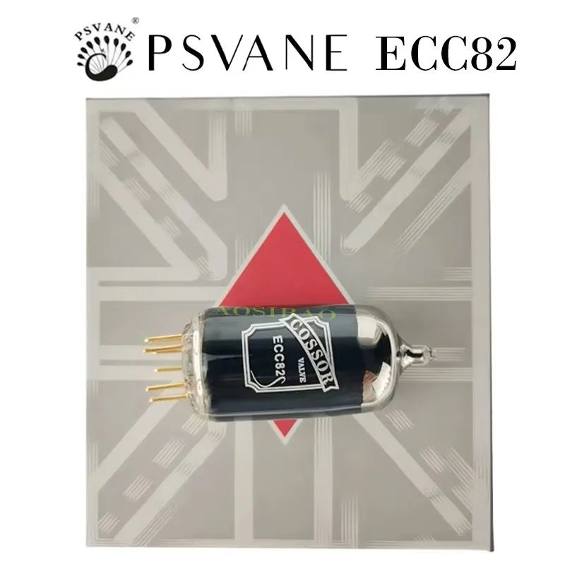PSVANE ECC82 Tubo a Vuoto HIFI Valvola Audio Piedi Dorati Sostituire 6N10 12AU7 ECC802 B749 6189 B329 Tubo Elettronico Kit Amplificatore FAI DA TE
