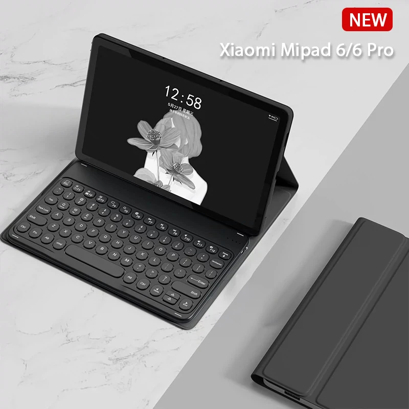 

Rechargeable Keyboard Case for Xiaomi Mipad 6 6 Pro 11 inch Smart Foldable Flip Cover for Xiaomi Mipad 5 Pro 11'' Case Keyboards