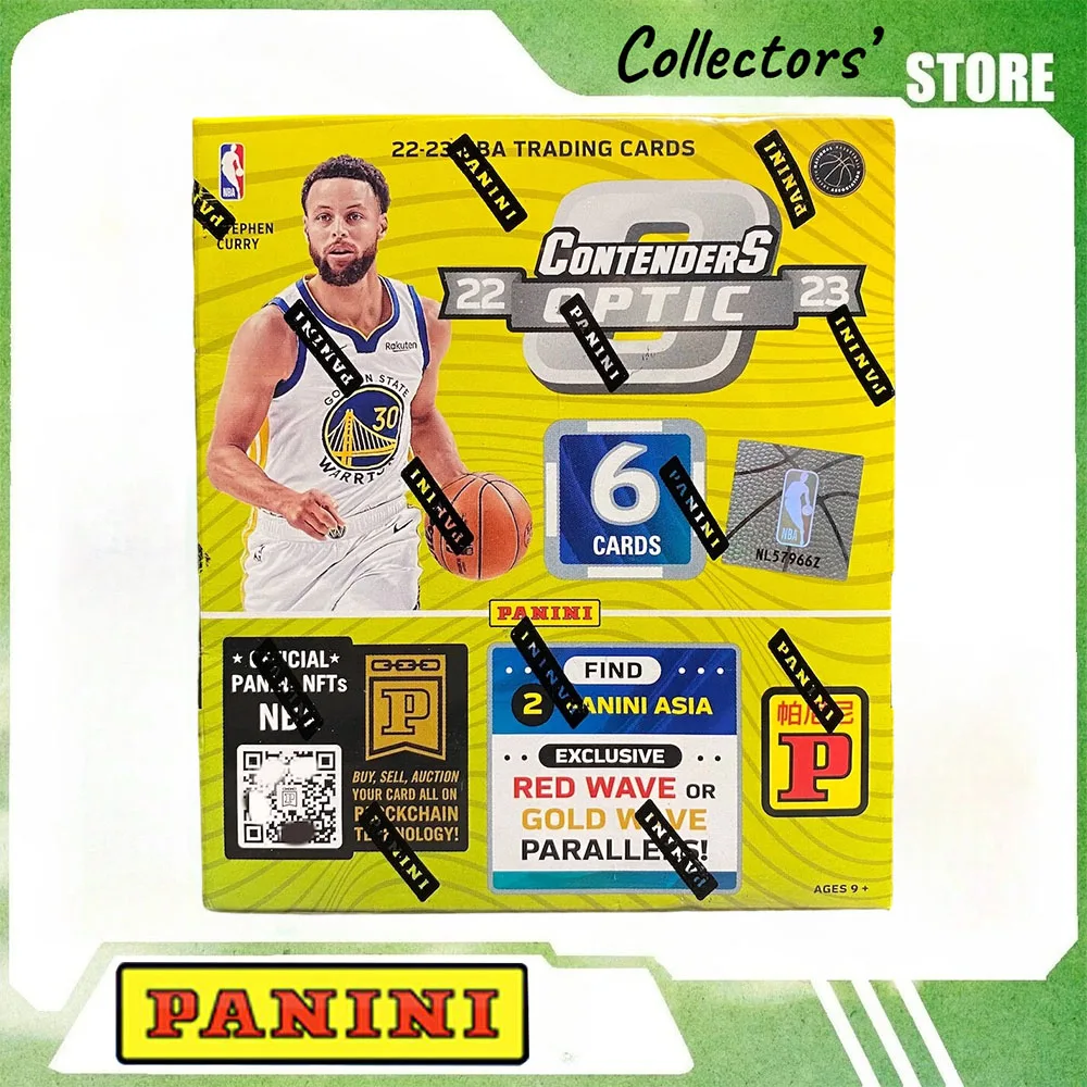 22-23 Panini Contenders Optic Asia Athlete Trading Card Box, Sealed Asia Exclusive Wave Parallel Rookie Hobby Collector Present