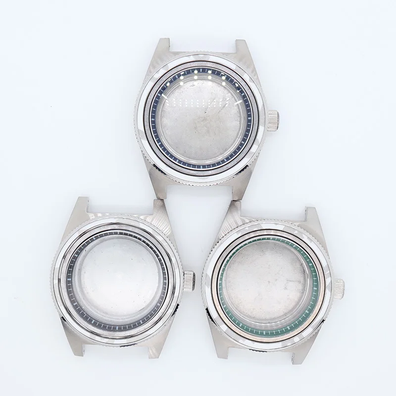 

40mm Black 62Mas NH35 Case Men's Watches Mechanical Wrist Dive Watch for Seiko Mod Complete Kit Repair Parts