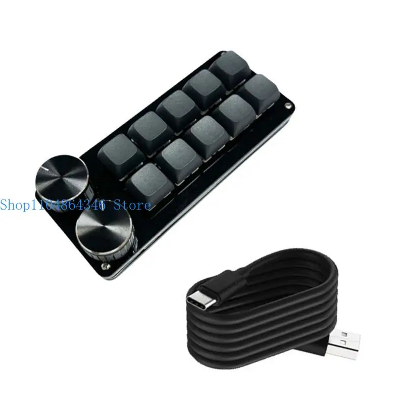 652F Advanced Programmable Keyboards Mechanical Gaming Keypad,Wire Hot Swappable Switches for Efficient Task Execution
