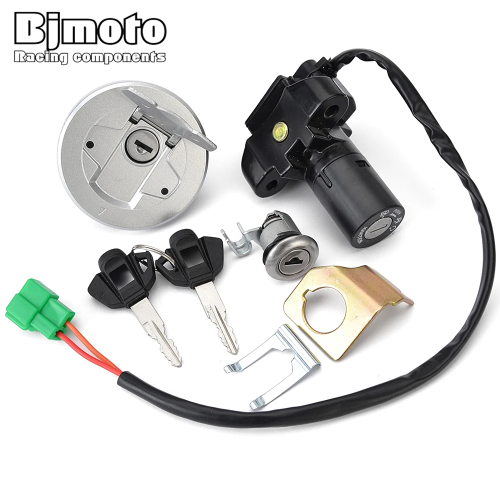 GIXXER 155 GSX150 Fuel Gas Cap Ignition Switch Seat Lock with Key Kit For Suzuki 37000-34870-000 GSX 150 F DEA DZA L7 2017