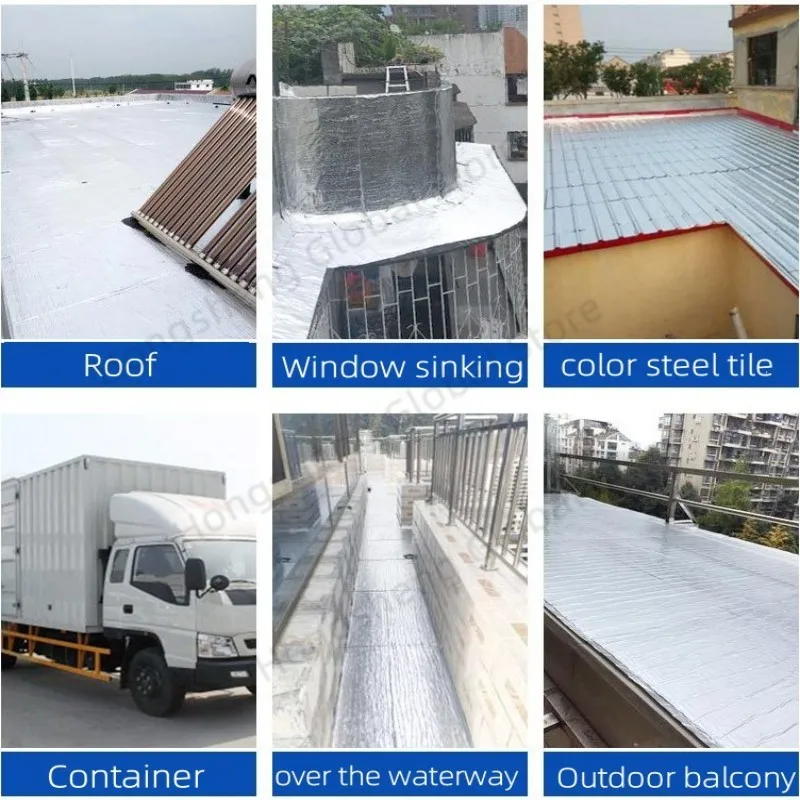 سوبر لزجة الألومنيوم الأسفلت الشريط ارتفاع درجة الحرارة المقاومة للماء سقف وقف الأنابيب الكراك القناة إصلاح أشرطة الختم وقف تسرب