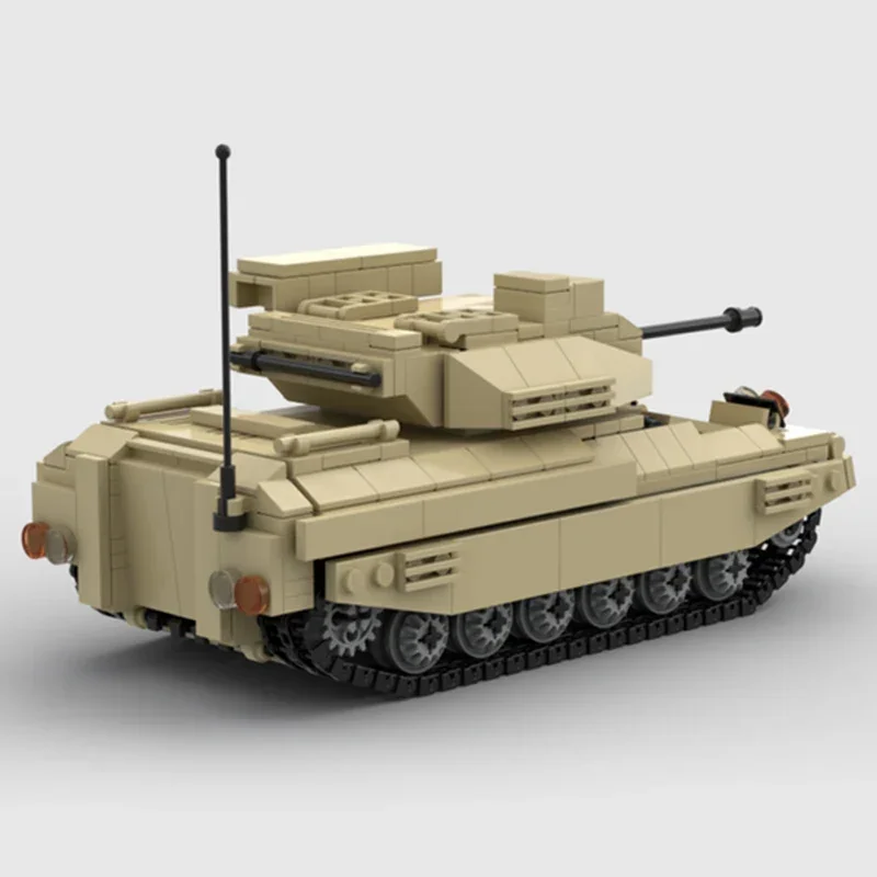 Moc Building Bricks Military Car Model The M2 Bradley Tank Technology Modular Blocks Gifts Toys For Children DIY Sets Assembly