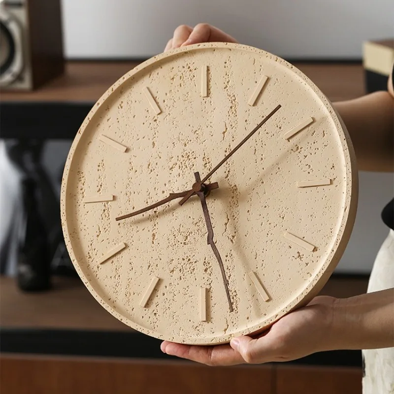 Nordic Wall Clocks Modern Bedroom Silent Wall Watch Simple Living Room Desktop Clocks Home Interior Decoration Accessories