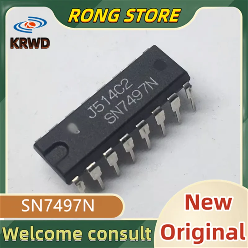 

5PCS SN7497N New original SN7497 DIP16