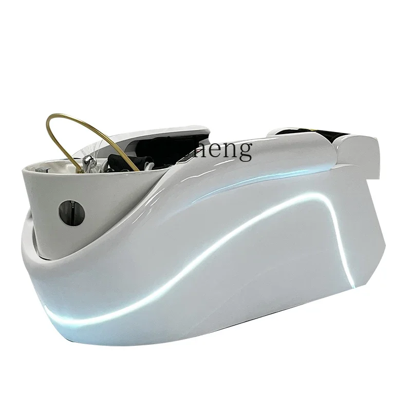 

TQH Electric Intelligent Massage Shampoo Bed Special for Barber Shop Automatic Hair Treatment Bed Massage Bed