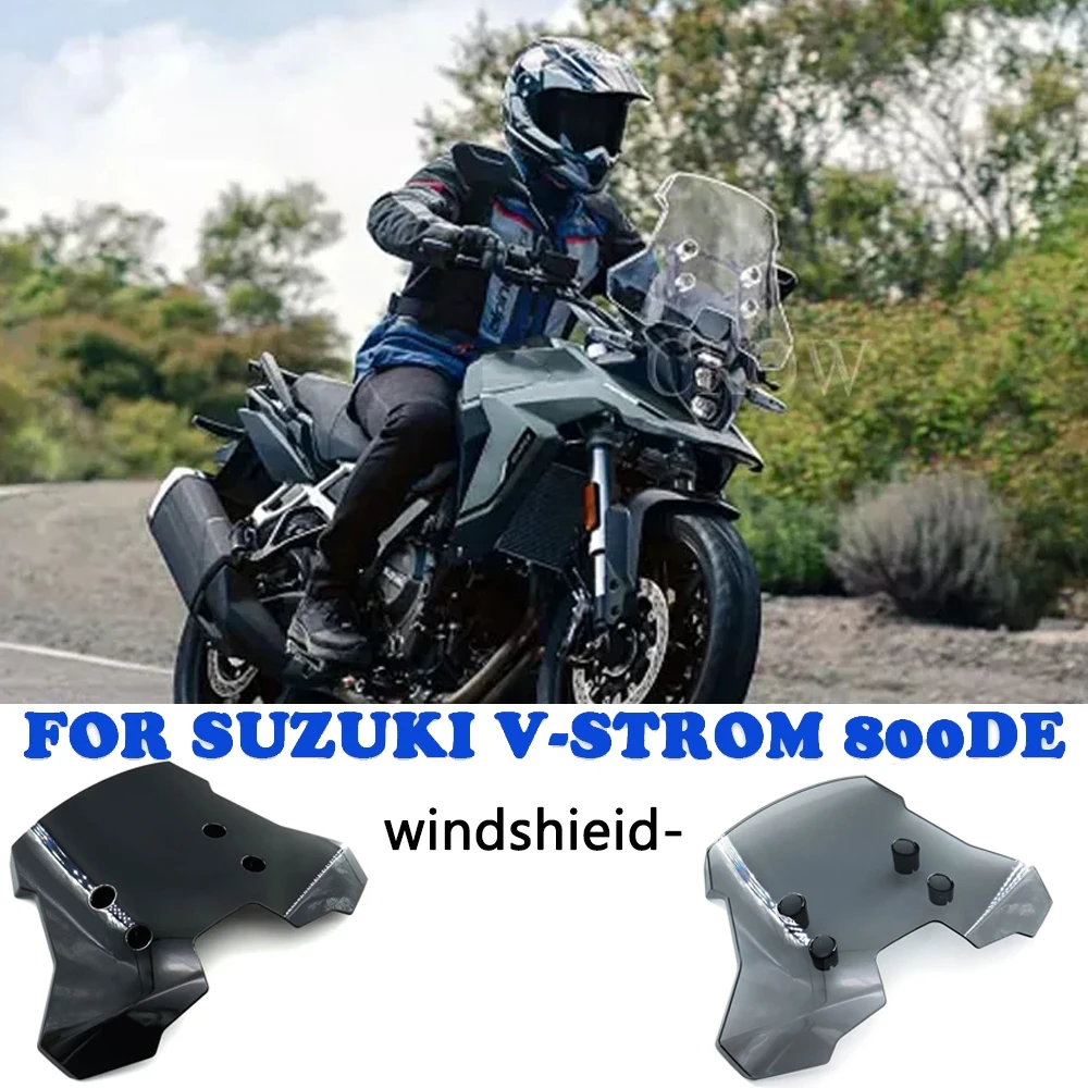 Vstrom 800DE  2023  2024 Windshield Motorcycle Windshield For SUZUKI V-STROM 800DE High Screen Deflector Fairings Protector