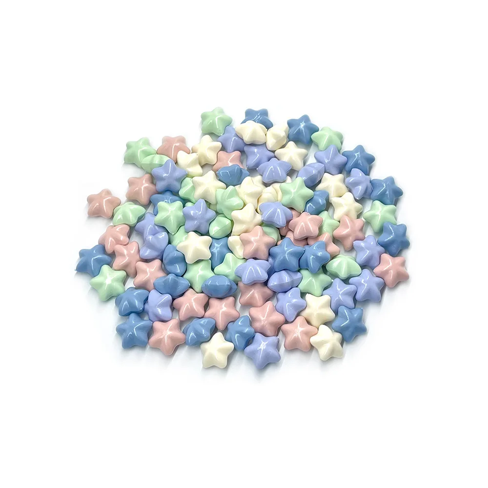 100 stks Gemengde Kleur Stervorm Zegellak Bonen Voor Envelop Bruiloft Uitnodigingskaart Decoratie Party Scrapbooking Handwerk DIY