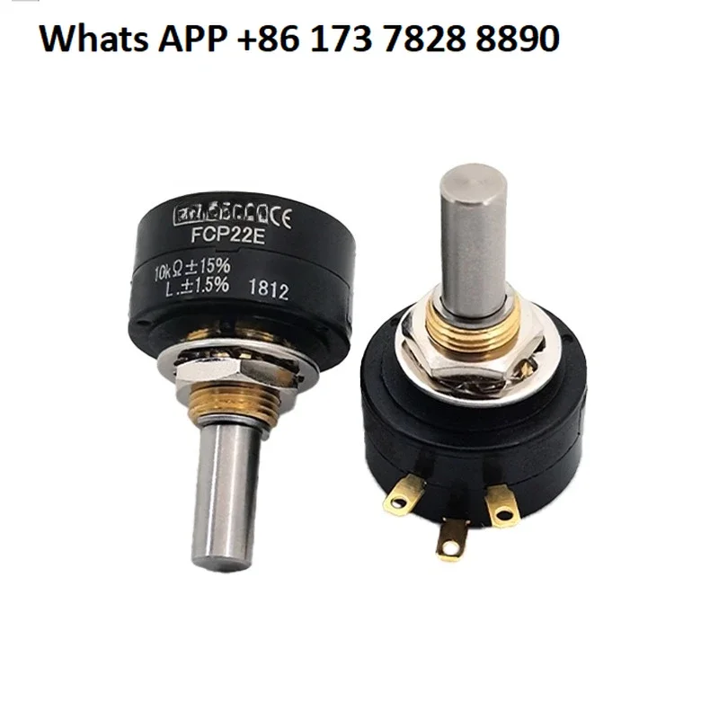 Single-turn precision conductive plastic potentiometer FCP22E 2K 5K 10K imported from Japan