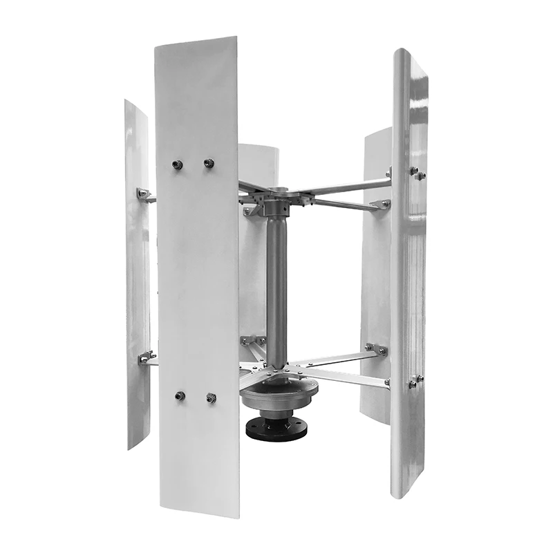 

800W Vertical Five Phase Wind Turbine Generator 24V 48V Household Low Noise Wind Power Generation System Permanent Magnet