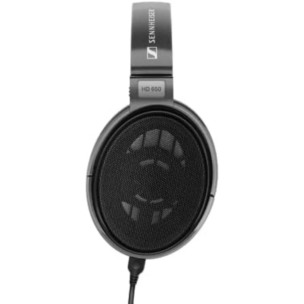 Consumer Audio HD 650 - Audiophile Hi-Res Open Back Dynamic Headphone, Titan