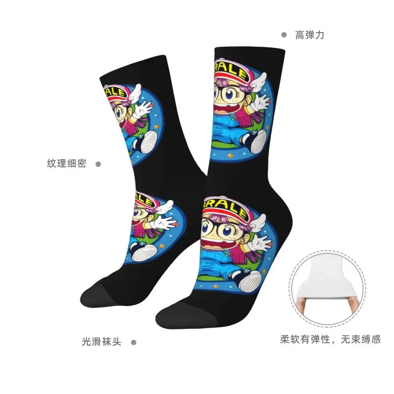 Arale Norimakis اليابانية الدكتور Slump الرجال النساء طاقم الجوارب للجنسين أزياء الربيع الصيف الخريف الشتاء اللباس الجوارب