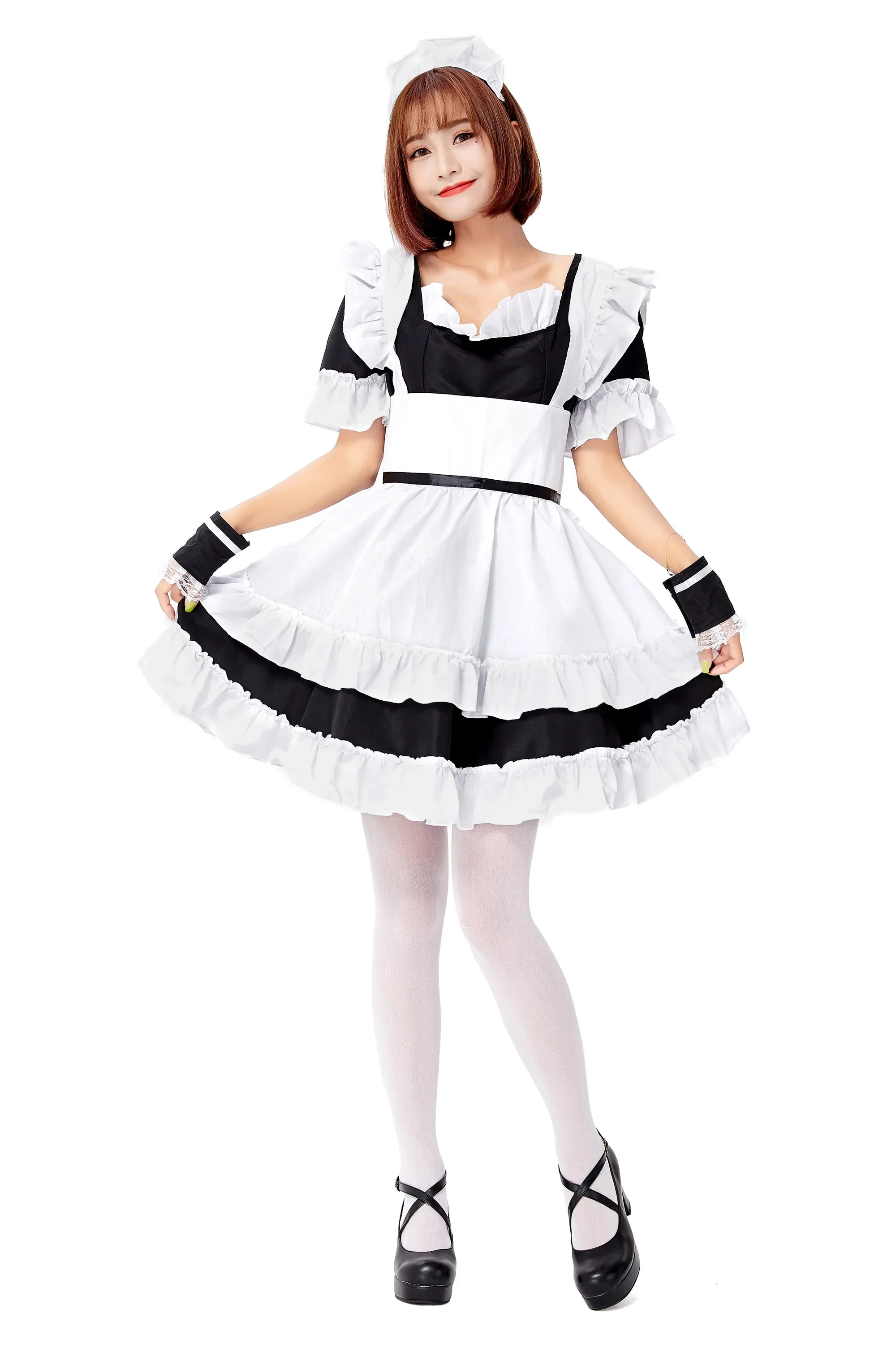 Factory Hot Sale Sexy French Maid Costume