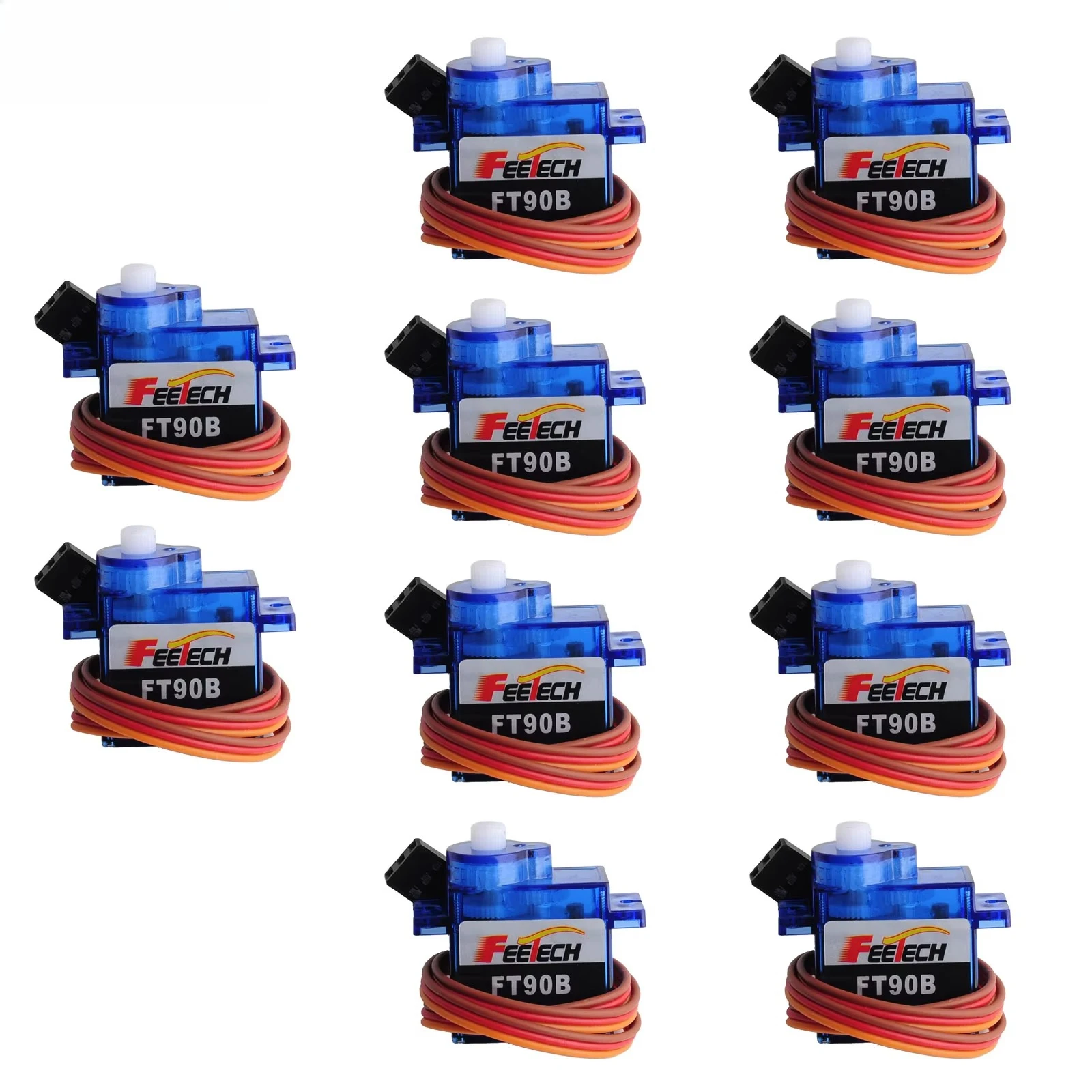 1/2/4/10PCS Feetech FT90B Digital Servo 180 Degree 6V 1.5KG Micro RC Servo for Robot RC Car Drones Smart Car SETM Education