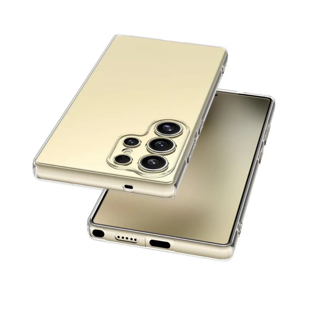 Crystal Clear Phone Case Anti-fall Shockproof Phone Cover Thin and Light for Samsung Galaxy S25/S25Plus/S25Ultra