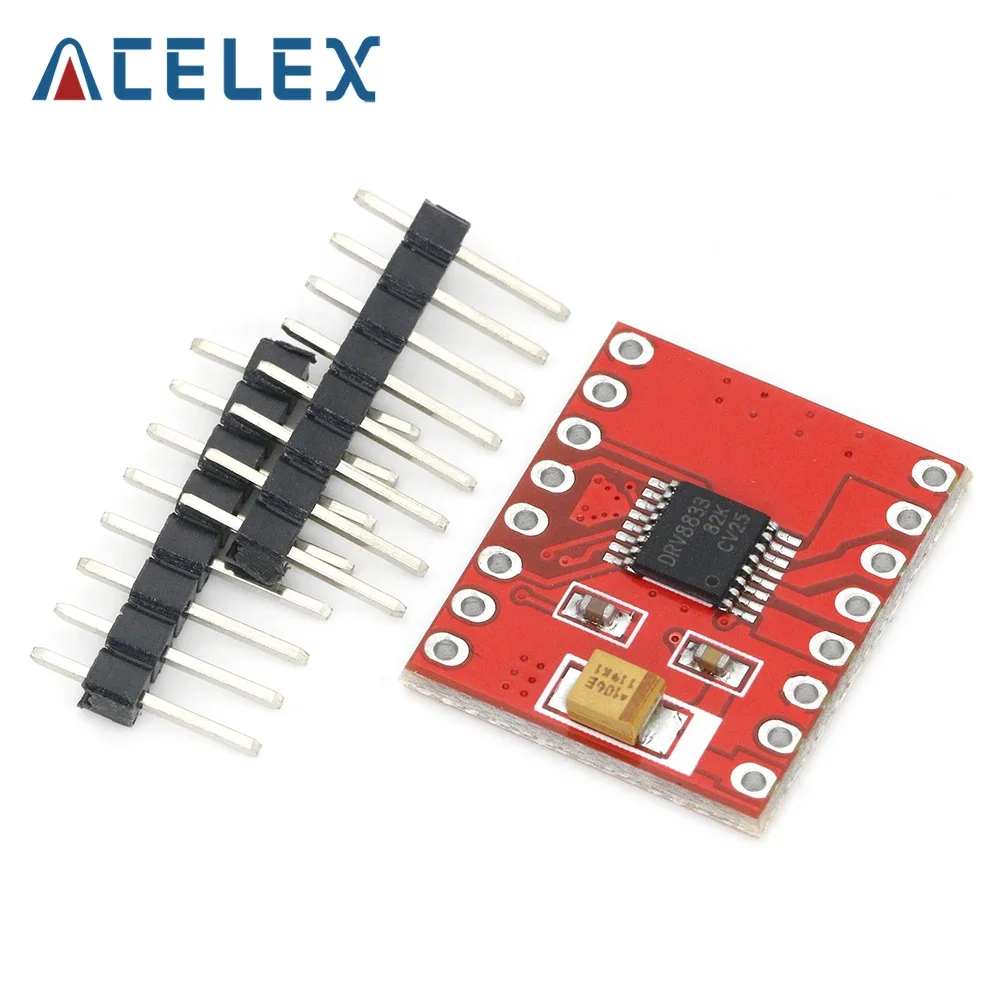 DRV8833 Dual Motor Driver 1A TB6612FNG forArduino Microcontroller Better than L298N TB6612